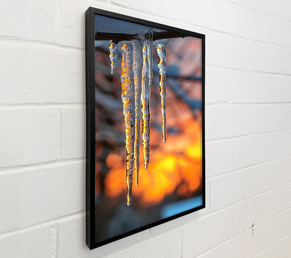 Orange Icicles Glow
