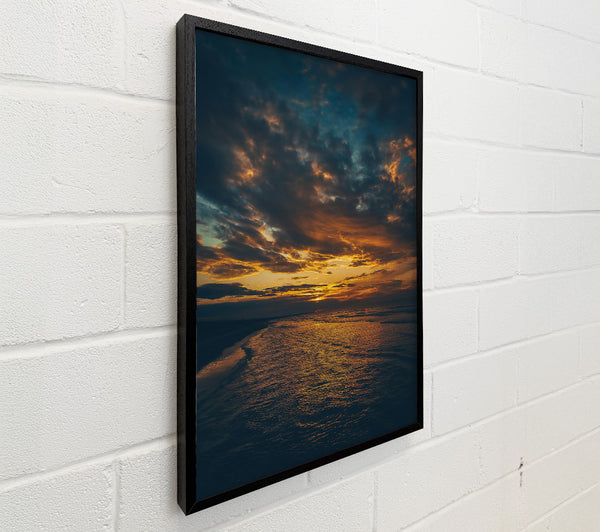 Golden Sky Reflection