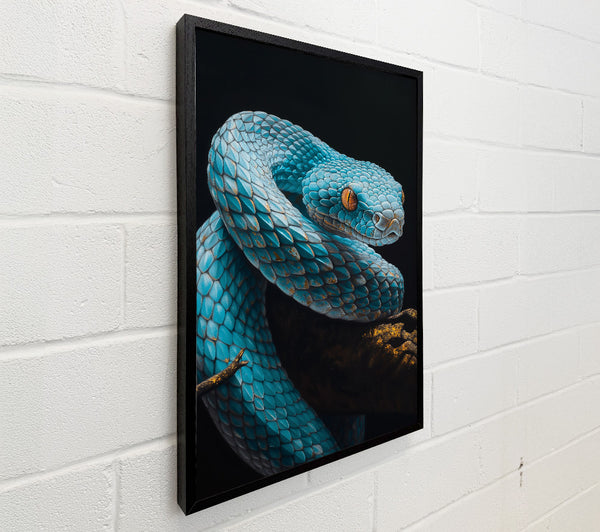 Azure Serpent'S Gaze