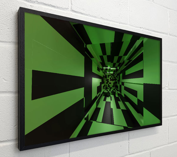 Emerald Labyrinthine Hallways