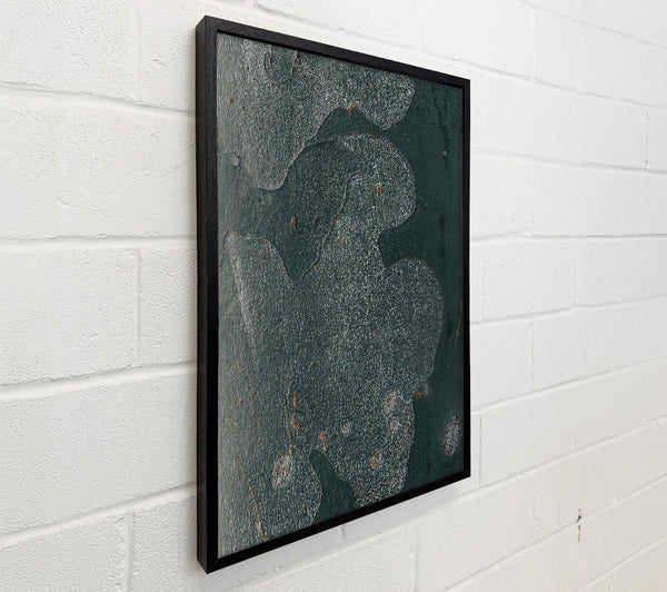 Emerald Bark Abstract