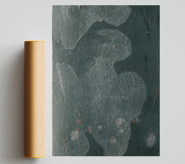 Emerald Bark Abstract