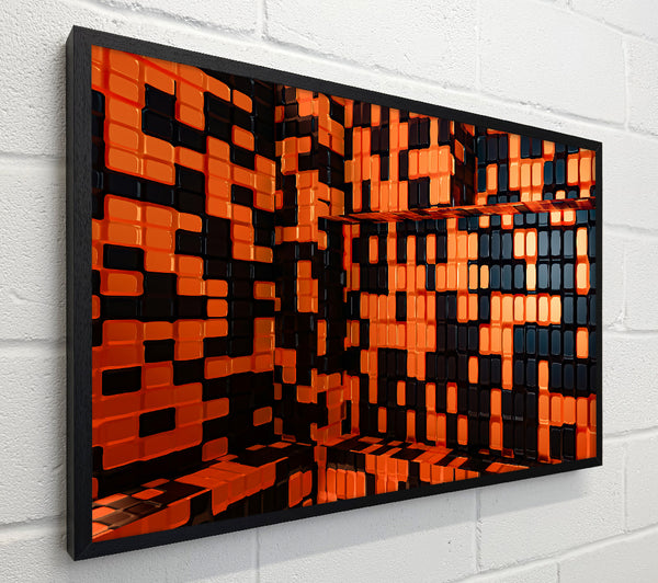 Burnt Orange Grids