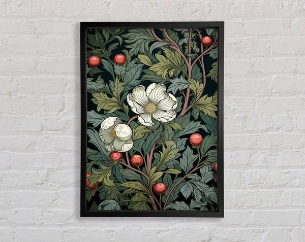 William Morris Berries Framed Print