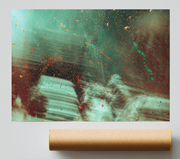 Emerald Splashes Of Gold