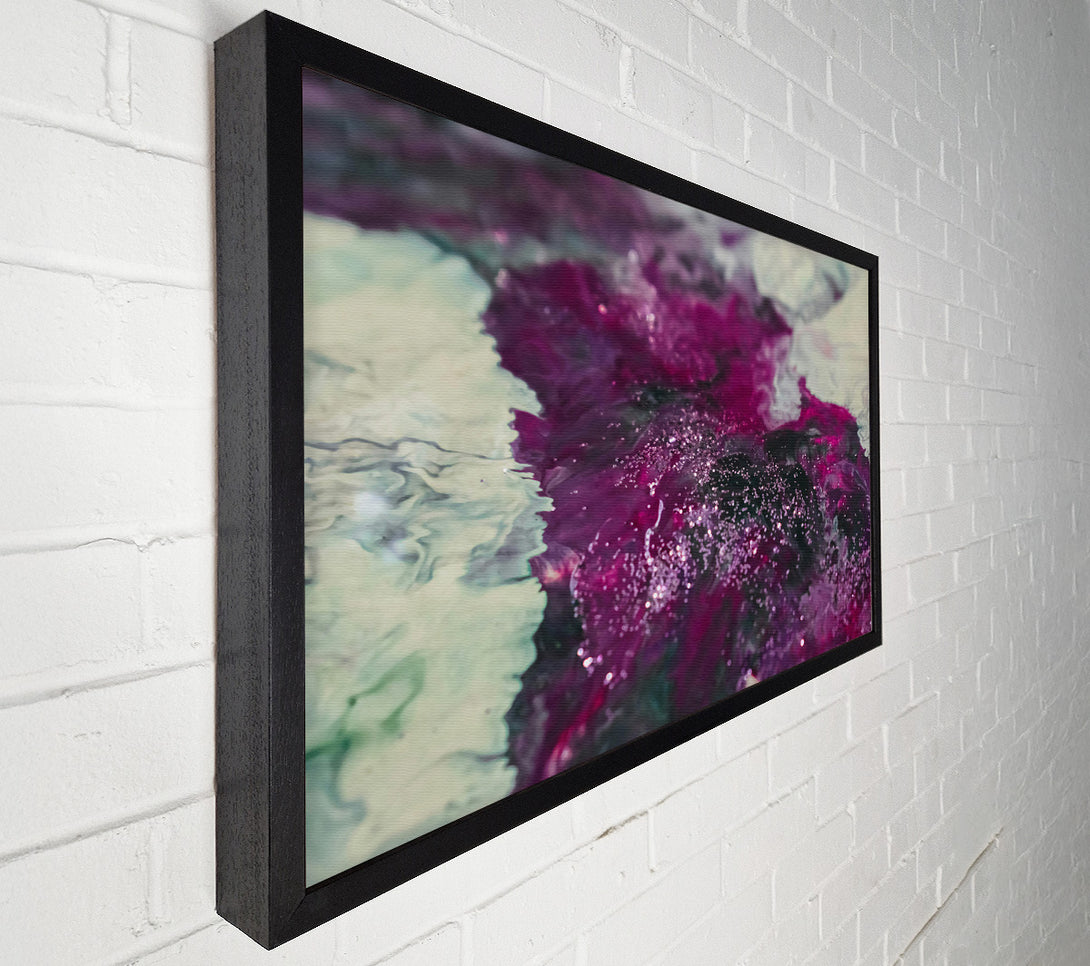  A Canvas Print of Crimson Dreamscape Flow Canvas Wall Art