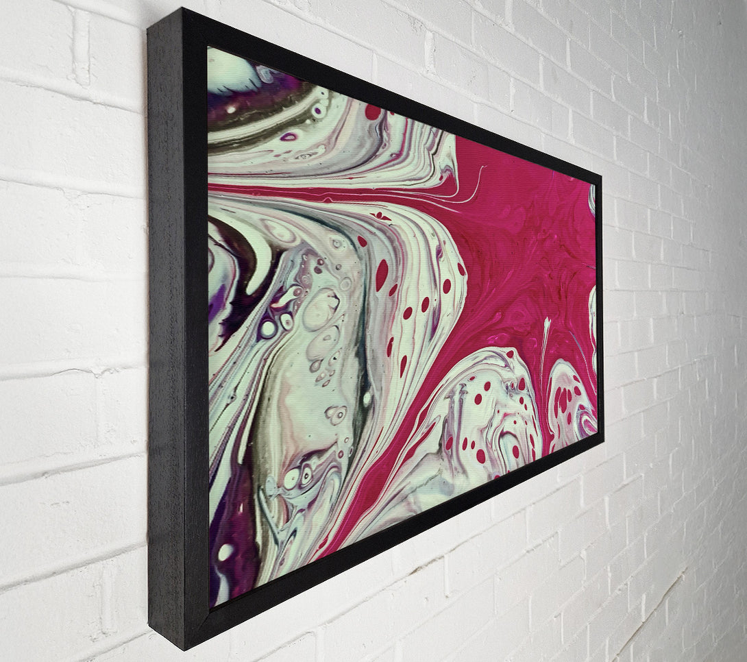  A Canvas Print of Fuchsia Swirling Dreams Canvas Print