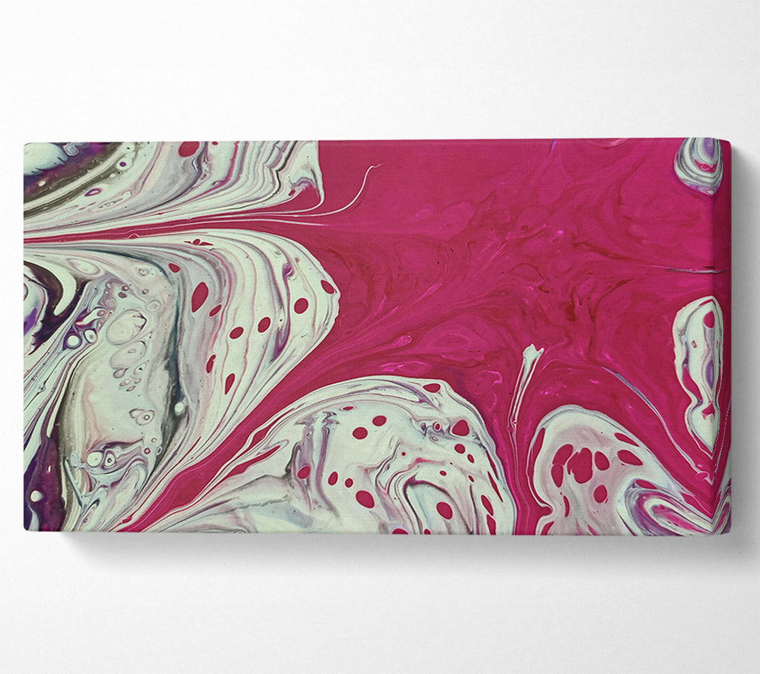  A Canvas Print of Fuchsia Swirling Dreams Canvas Print