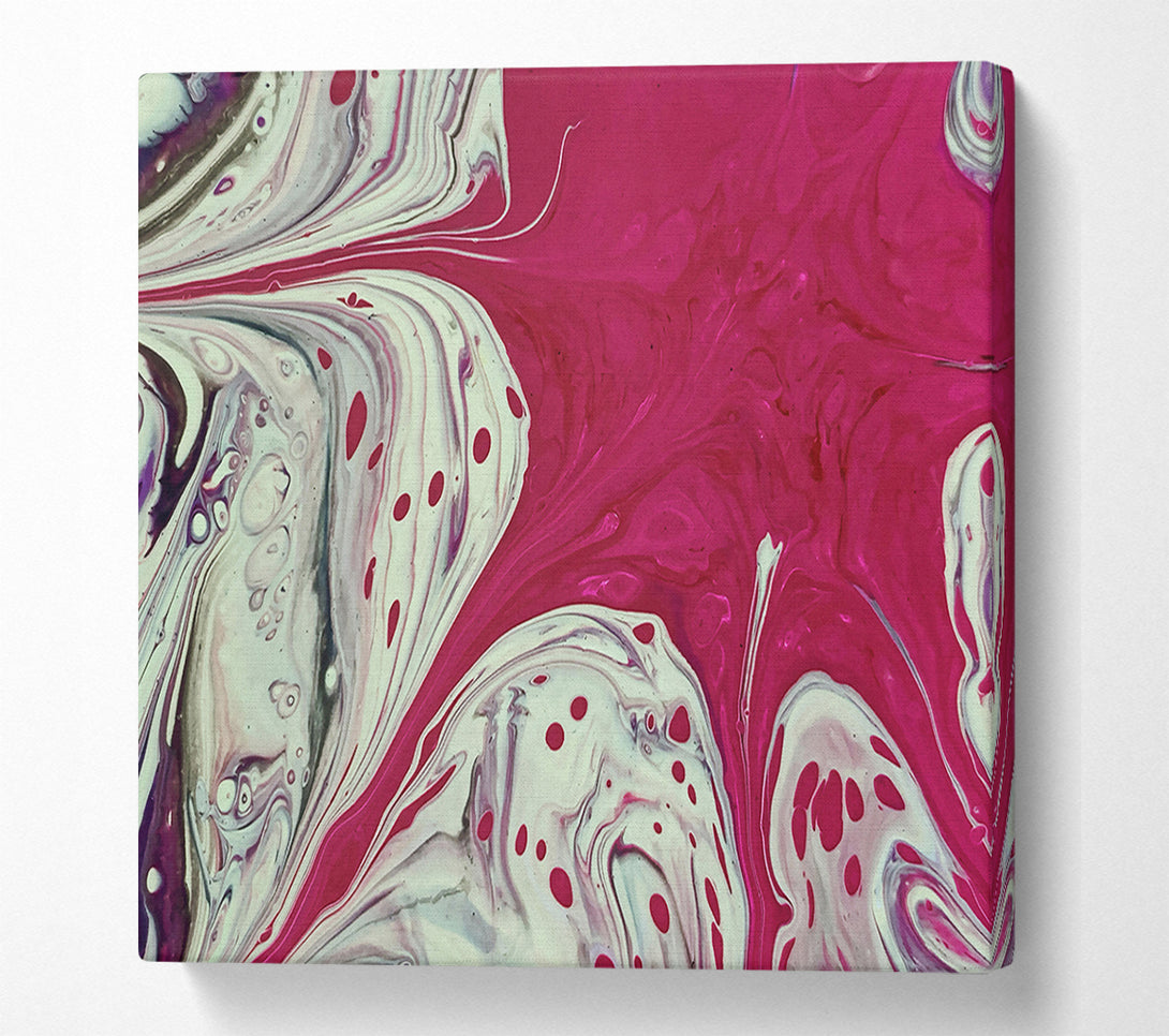  A Canvas Print of Fuchsia Swirling Dreams Canvas Print