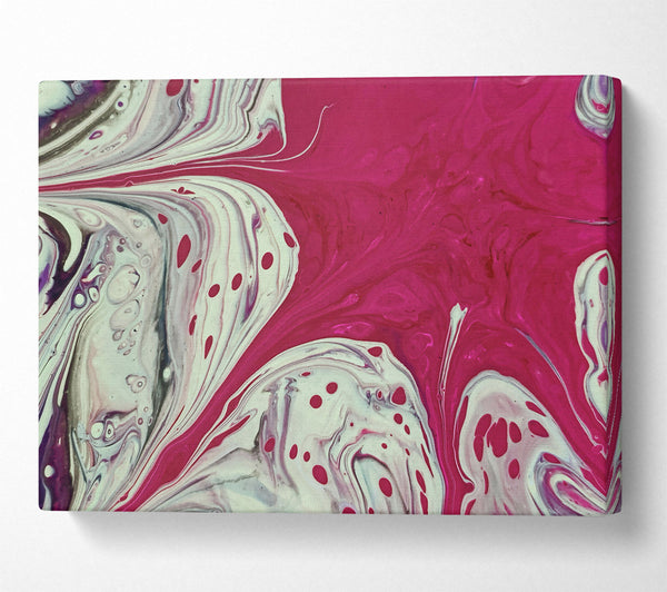  A Canvas Print of Fuchsia Swirling Dreams Canvas Print