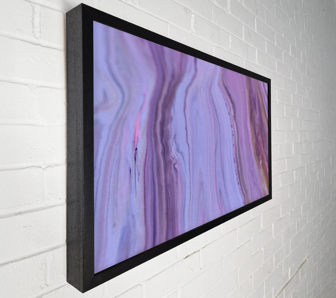  A Canvas Print of Lavender Swirlscape Canvas Wall Art