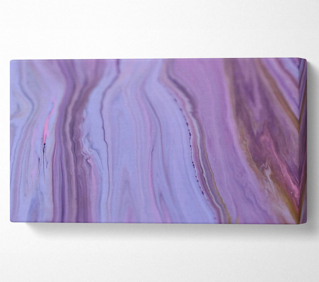  A Canvas Print of Lavender Swirlscape Canvas Wall Art