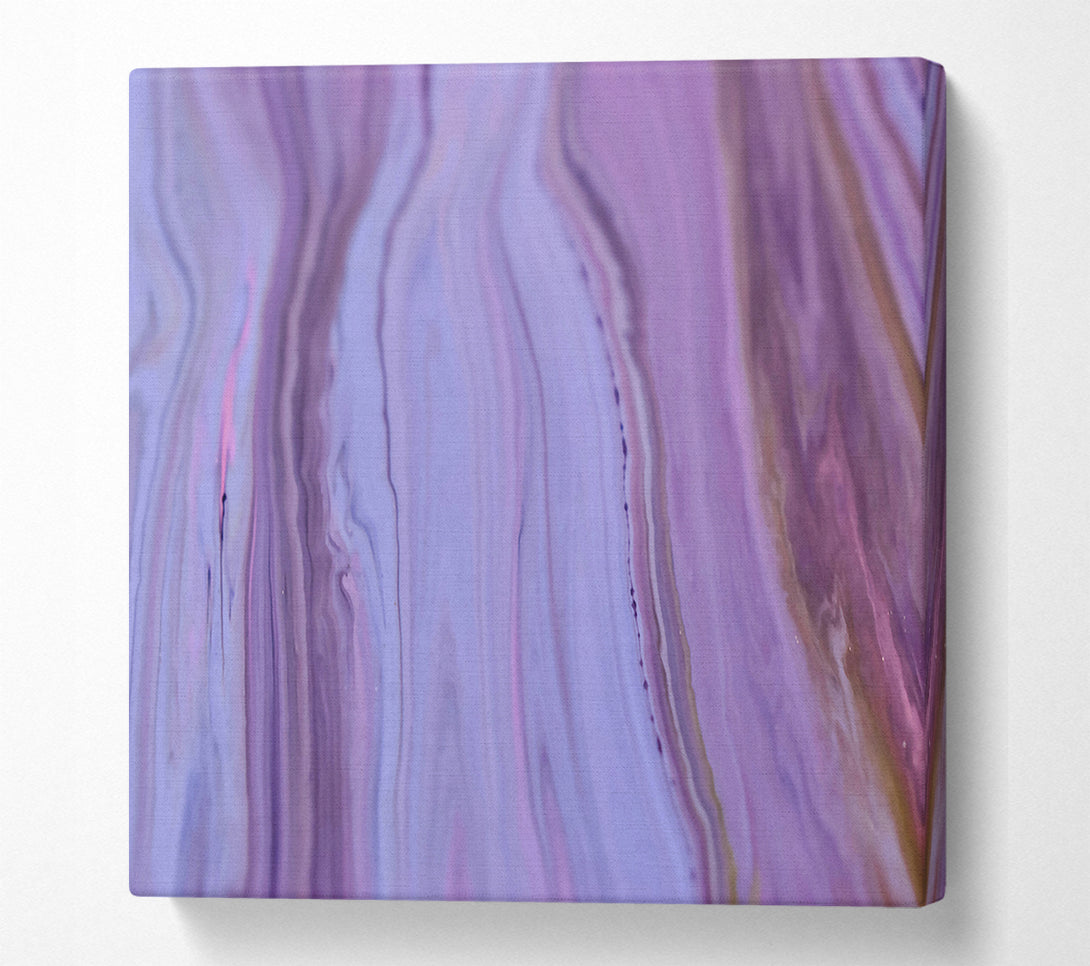  A Canvas Print of Lavender Swirlscape Canvas Wall Art