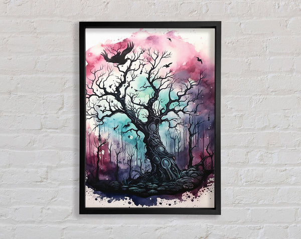 Witchy Woods Framed Print