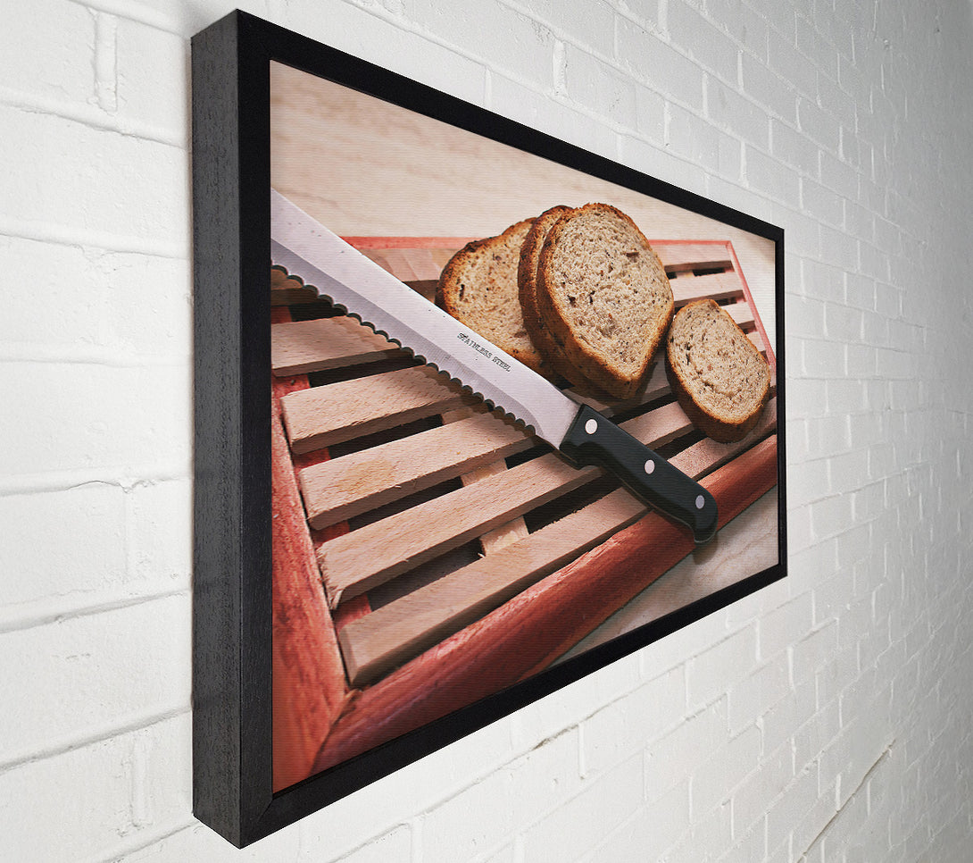  A Canvas Print of Brown Bread Crumbs Canvas Art