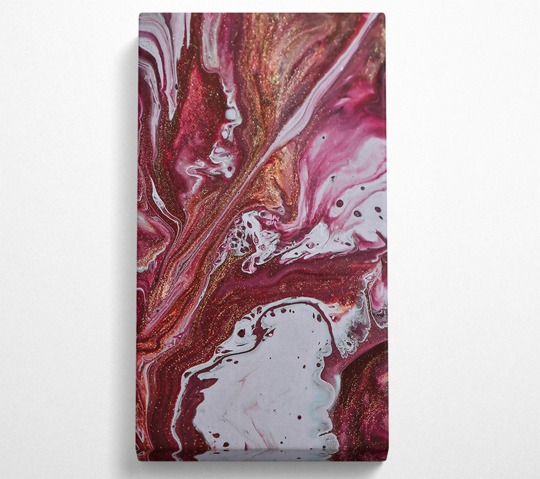  A Canvas Print of Crimson Swirling Dream Canvas Art