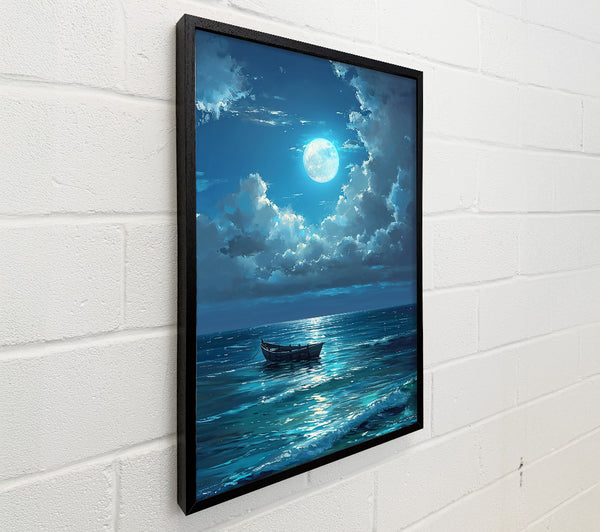 Azure Moonlight Boat