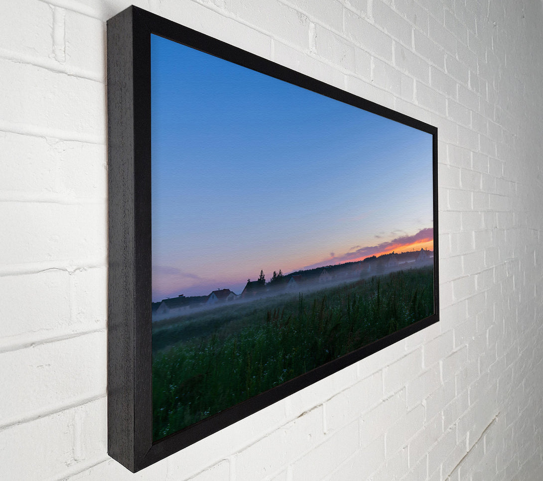 A Canvas Print of Pink Sky Mist Canvas Print