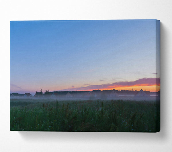  A Canvas Print of Pink Sky Mist Canvas Print