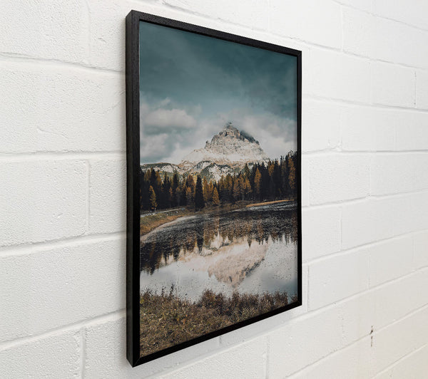 Pale Mountain Reflection