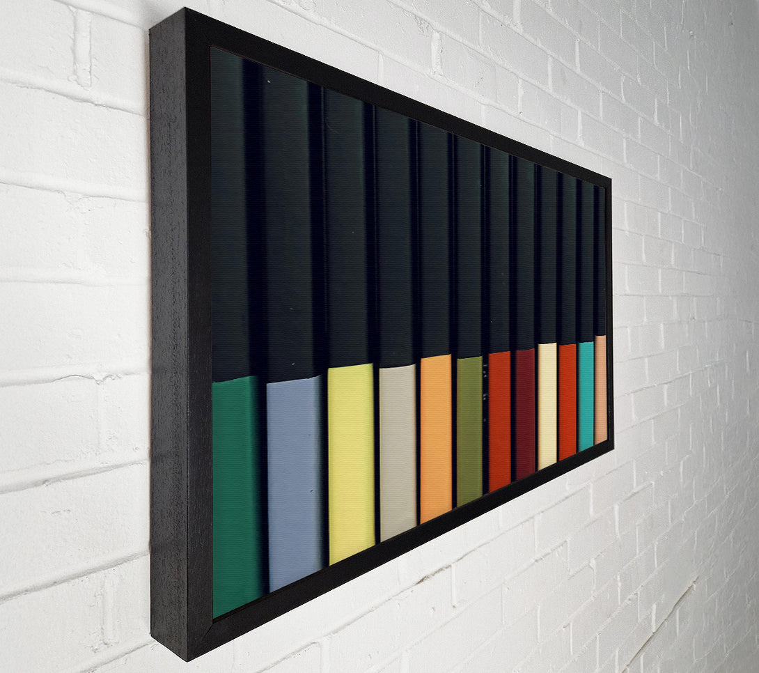  A Canvas Print of The Orange Spectrum Canvas Wall Art
