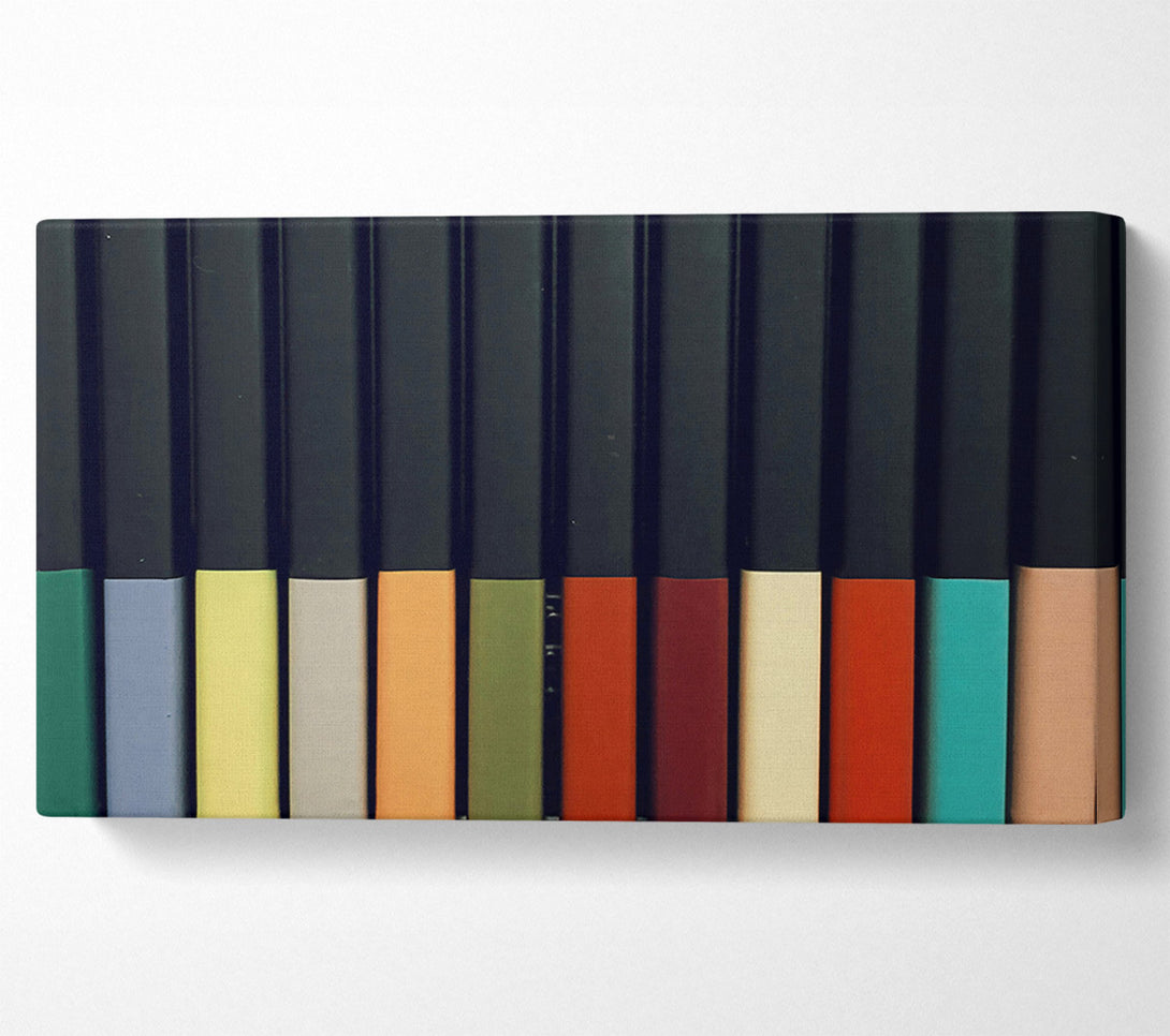  A Canvas Print of The Orange Spectrum Canvas Wall Art