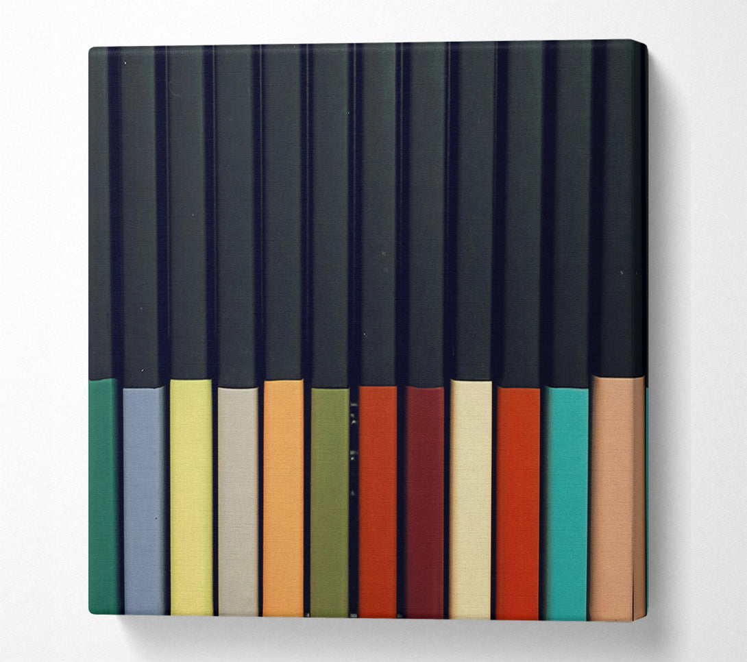  A Canvas Print of The Orange Spectrum Canvas Wall Art