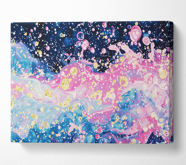  A Canvas Print of Pink Cosmic Burst Canvas Art