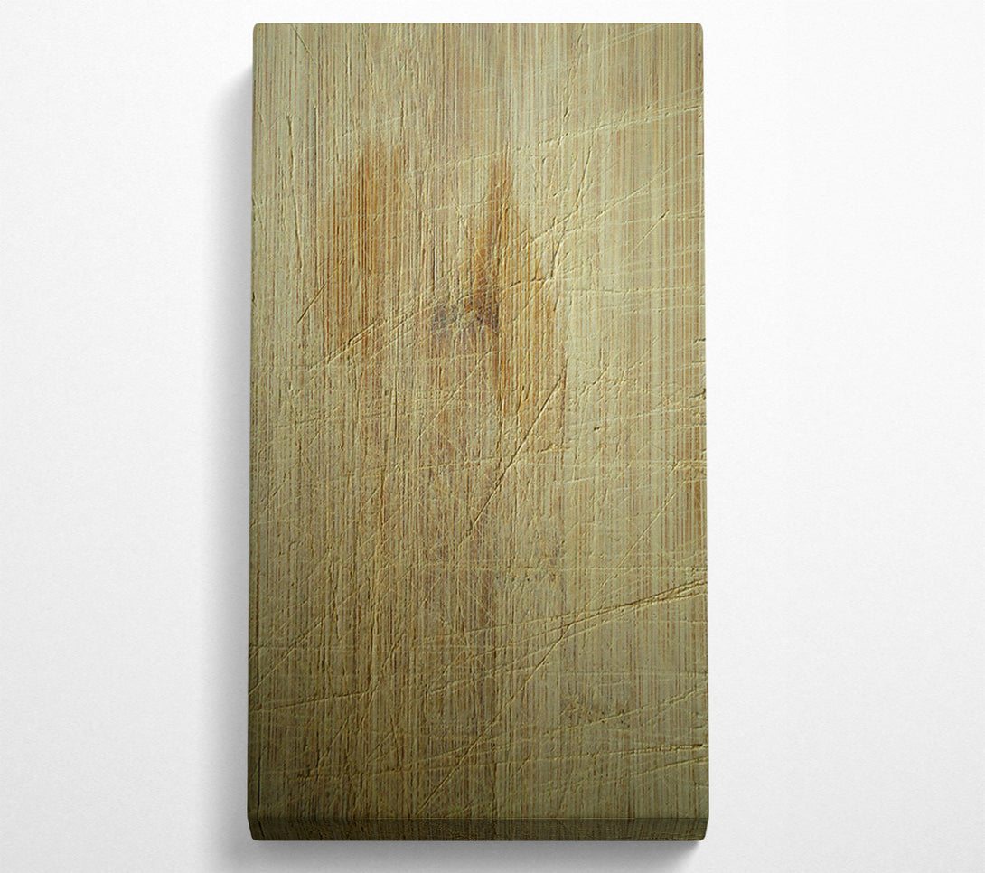  A Canvas Print of Scratched Beige Wood Canvas Art