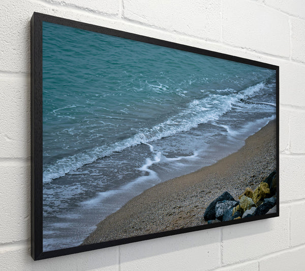 Azure Shoreline Retreat