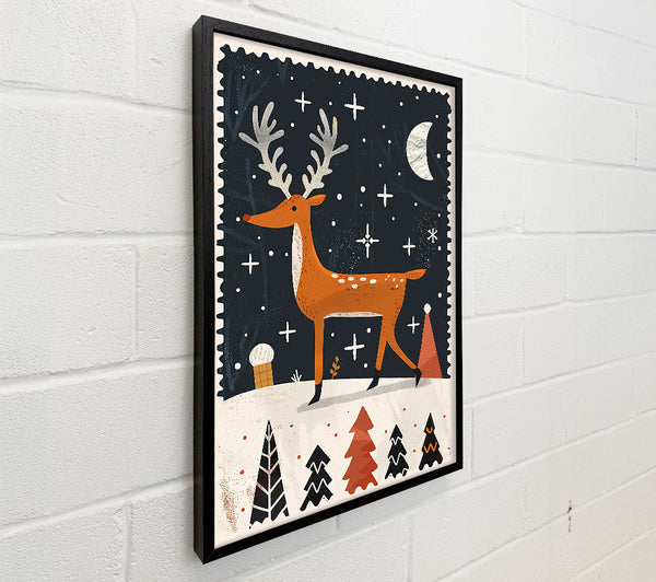 Orange Night Reindeer
