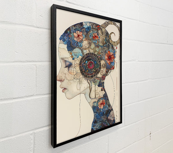 Blue Floral Mind