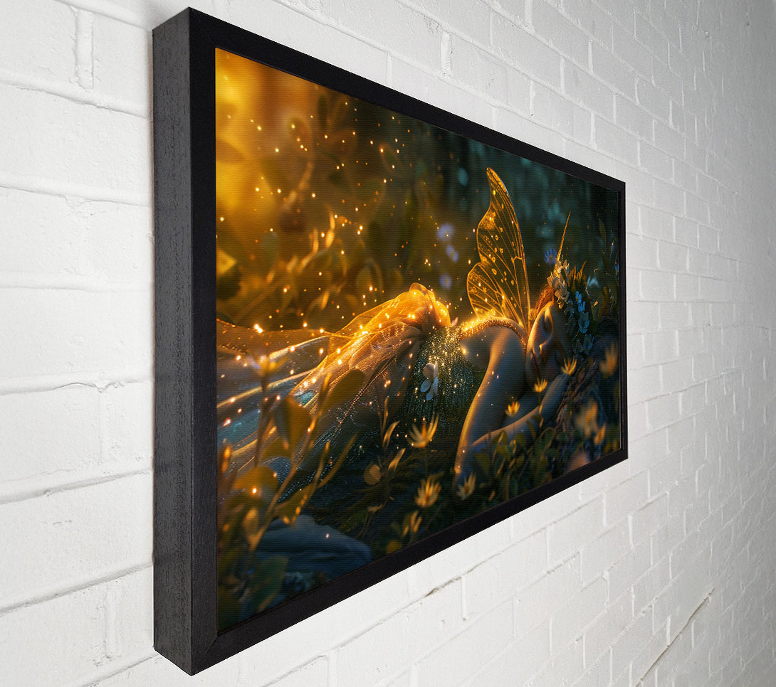  A Canvas Print of Golden Dreamslumber Canvas Print