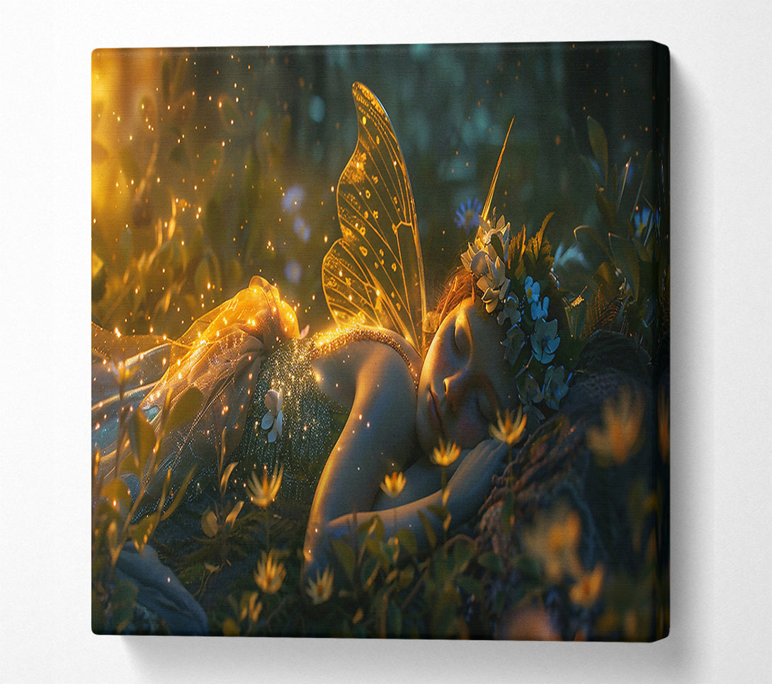  A Canvas Print of Golden Dreamslumber Canvas Print