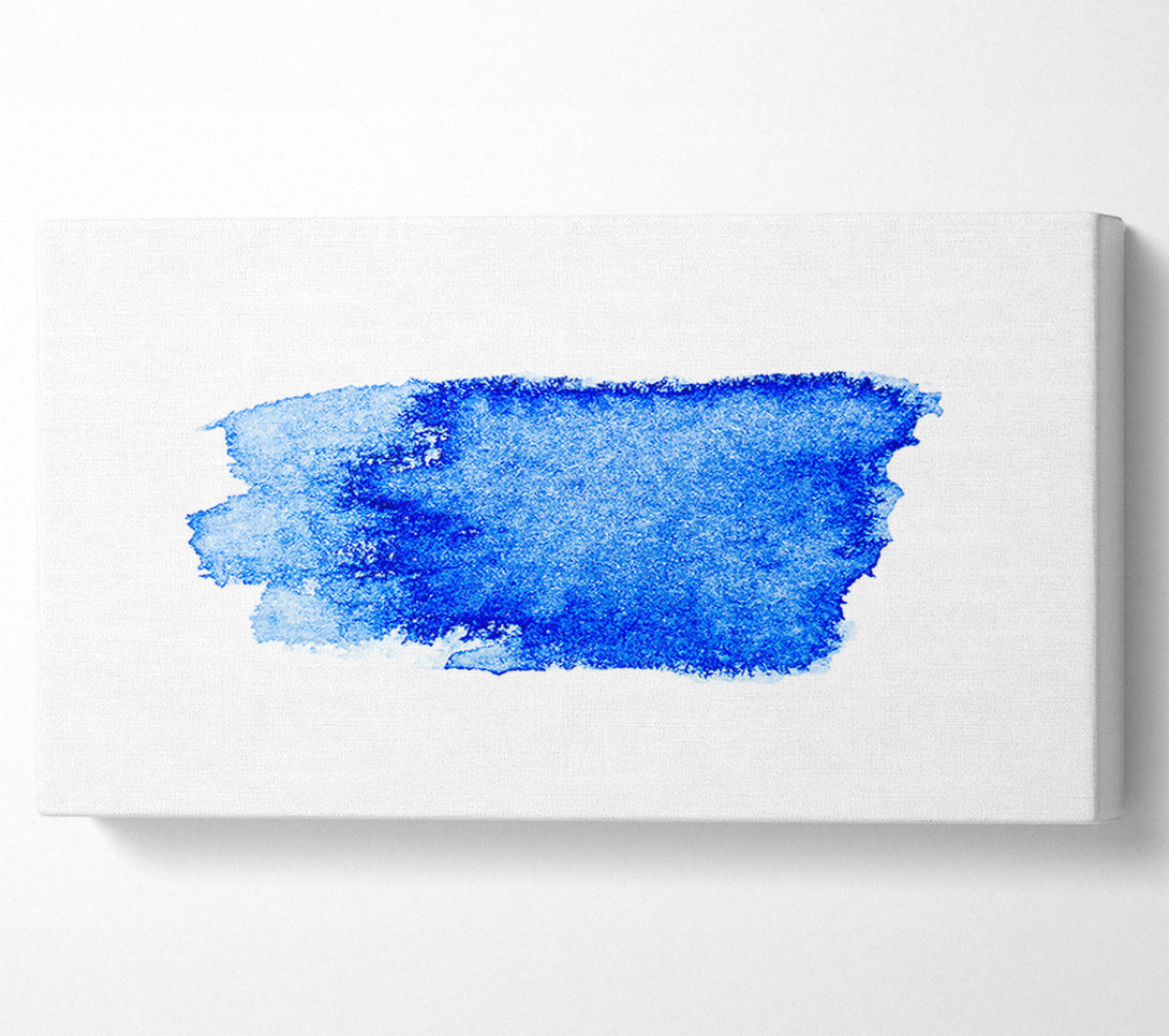  A Canvas Print of Azure Watermark Abstract Canvas Art