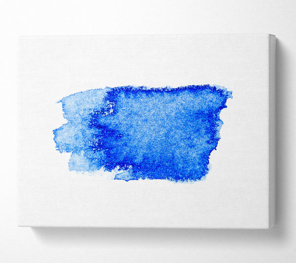  A Canvas Print of Azure Watermark Abstract Canvas Art