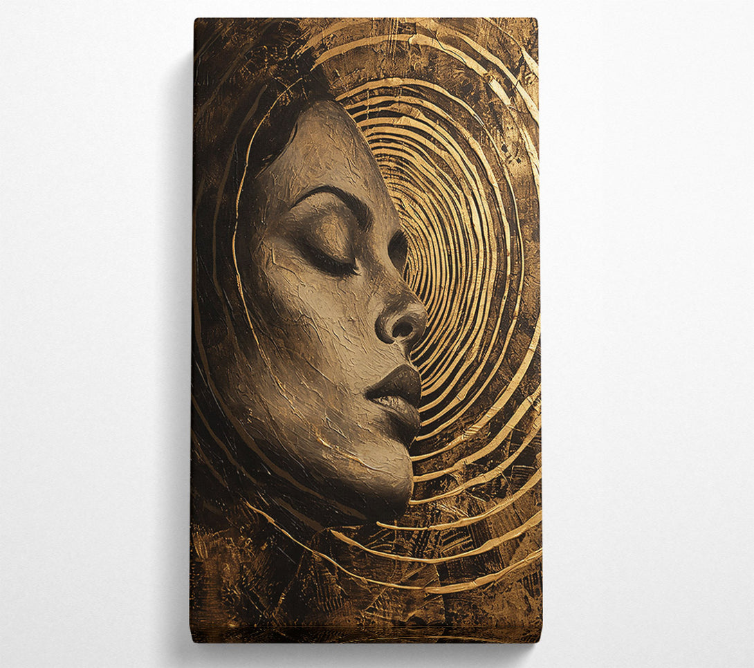  A Canvas Print of Golden Spiral Dreams Canvas Art