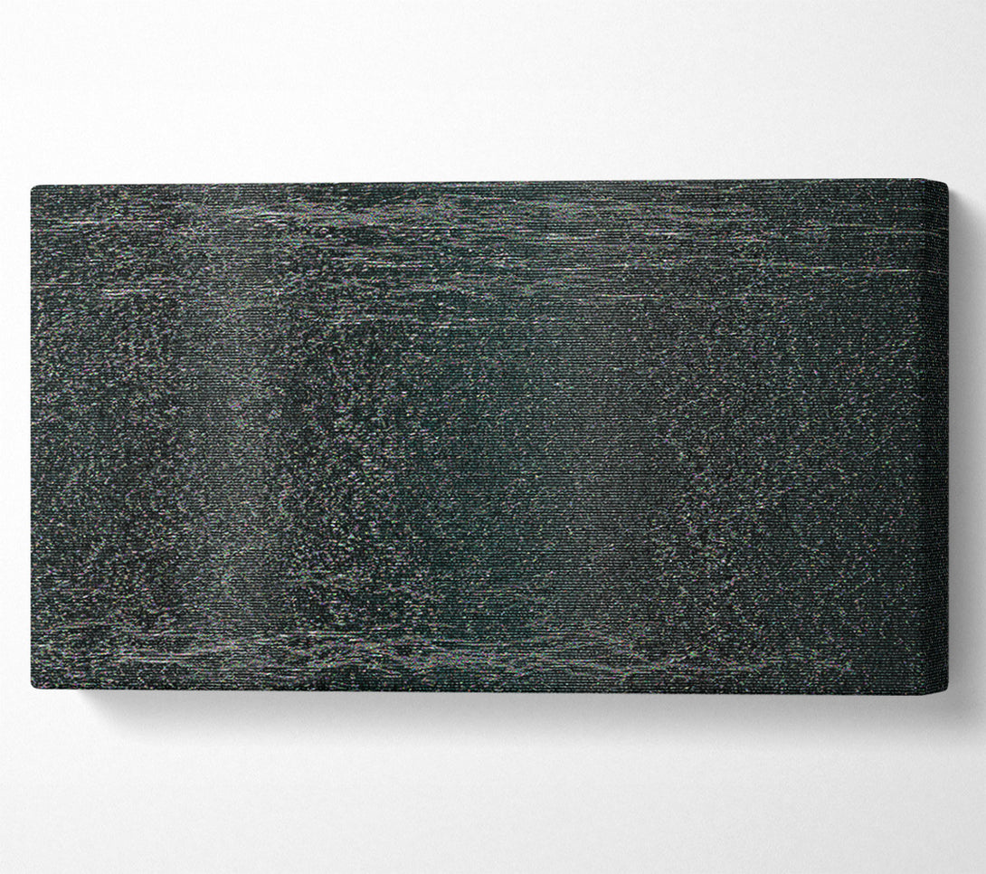  A Canvas Print of Black Static Noise Canvas Art