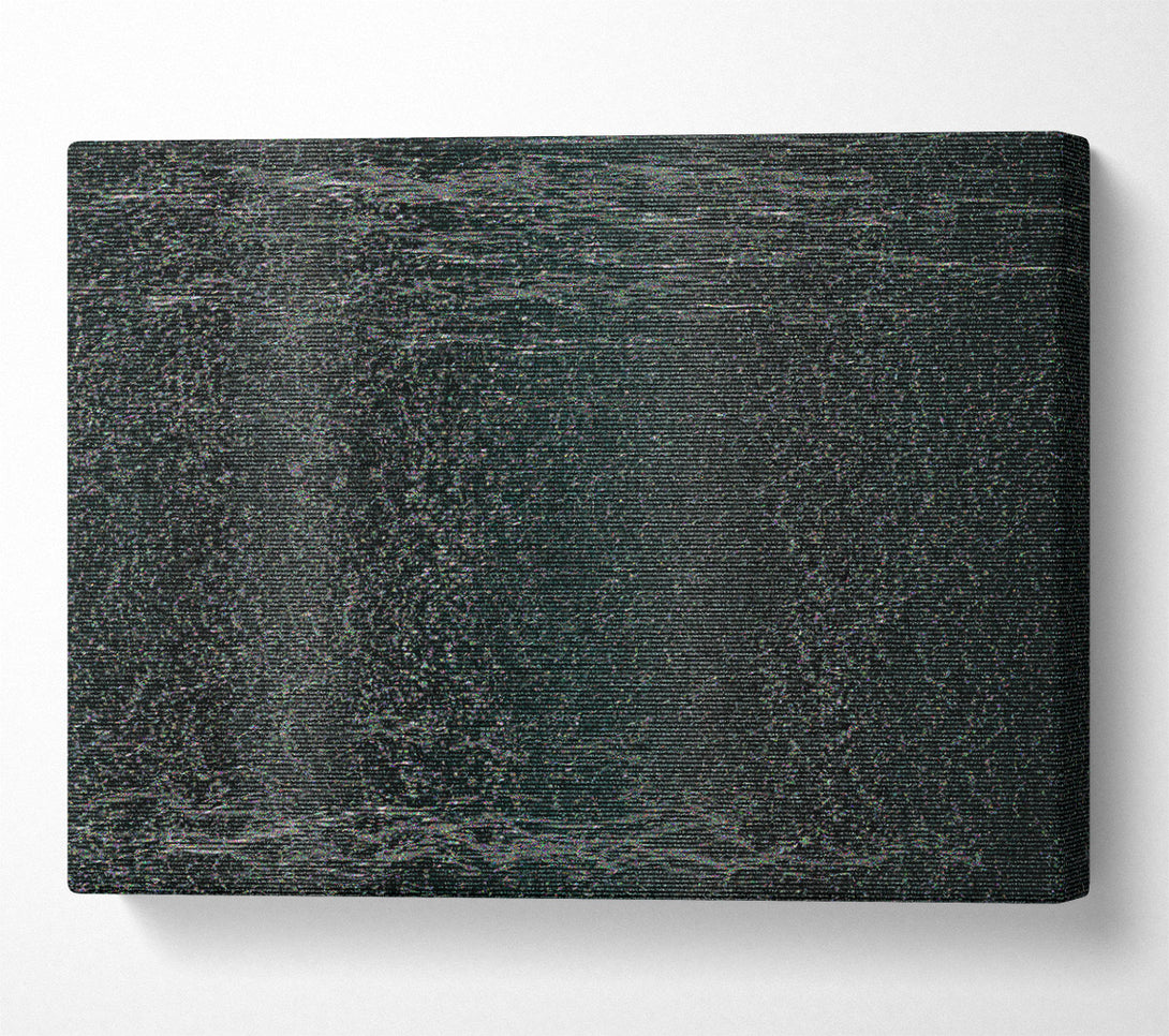  A Canvas Print of Black Static Noise Canvas Art