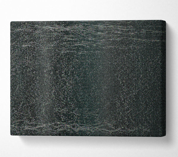  A Canvas Print of Black Static Noise Canvas Art