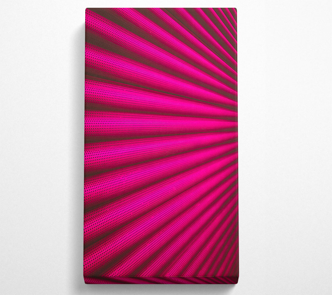  A Canvas Print of Fuchsia Perforated Lines Canvas Print