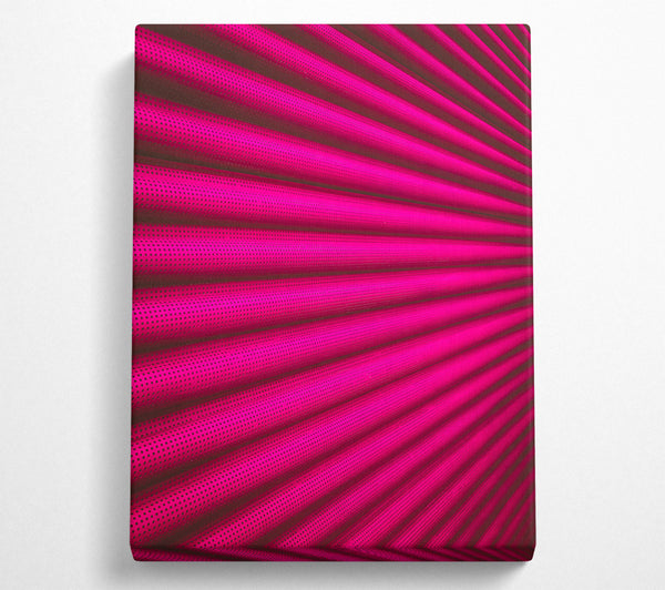  A Canvas Print of Fuchsia Perforated Lines Canvas Print