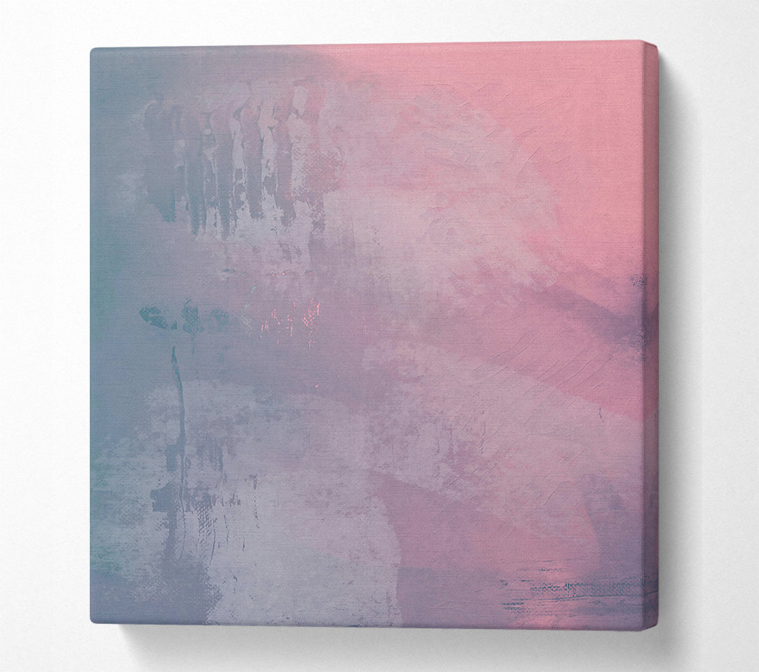 A Canvas Print of Lavender Brushstrokes Dream Canvas Wall Art