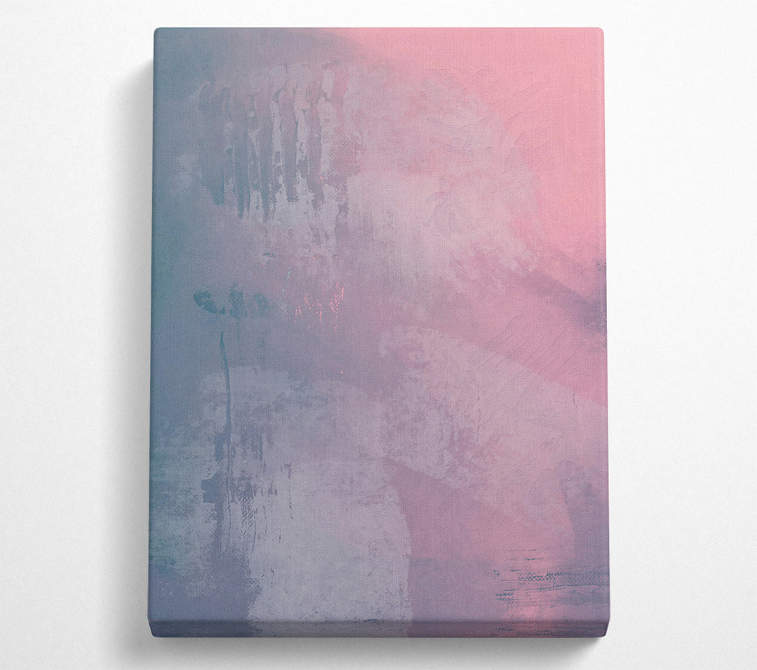  A Canvas Print of Lavender Brushstrokes Dream Canvas Wall Art