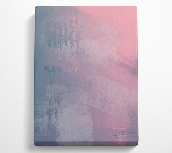  A Canvas Print of Lavender Brushstrokes Dream Canvas Wall Art