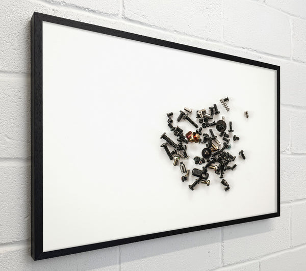 Black Scattered Screws