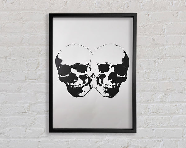 2 Smiling Skulls