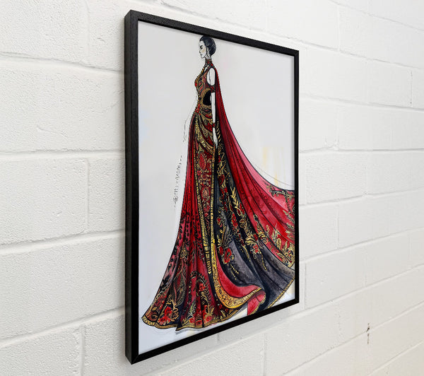 Crimson Silk Dreams