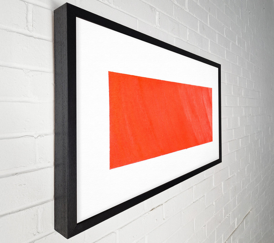  A Canvas Print of The Orange Stripe Canvas Art