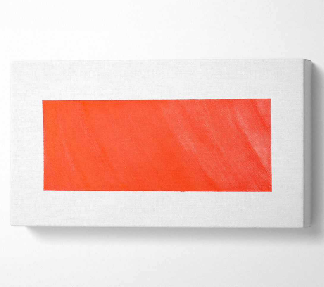  A Canvas Print of The Orange Stripe Canvas Art